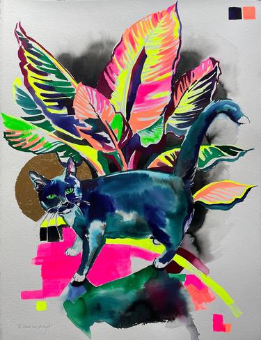 Original Contemporary Animal Paintings by Joanna Pilarczyk