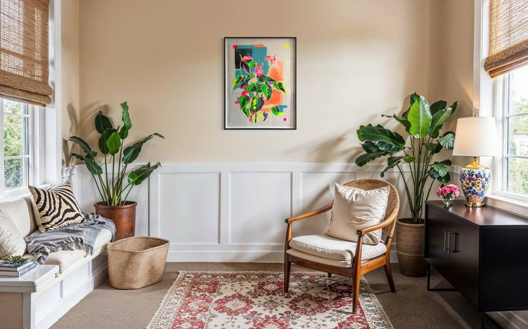 Original Contemporary Floral Painting by Joanna Pilarczyk