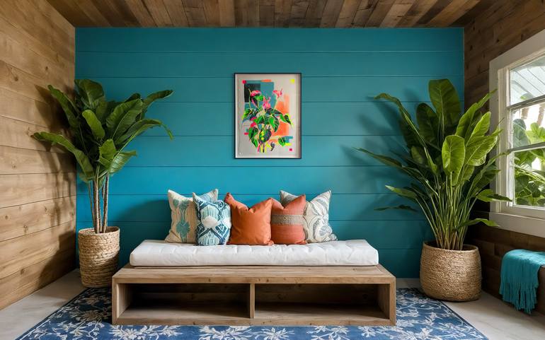 Original Contemporary Floral Painting by Joanna Pilarczyk