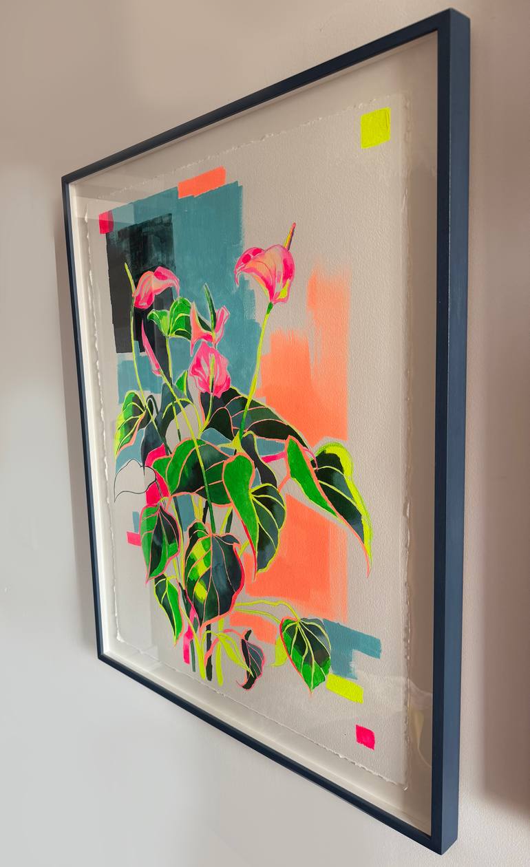 Original Contemporary Floral Painting by Joanna Pilarczyk