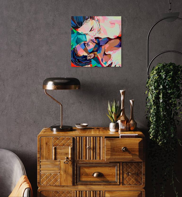 Original Contemporary Love Painting by Joanna Pilarczyk