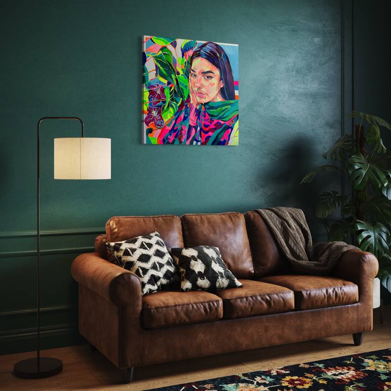 Original Figurative Women Painting by Joanna Pilarczyk