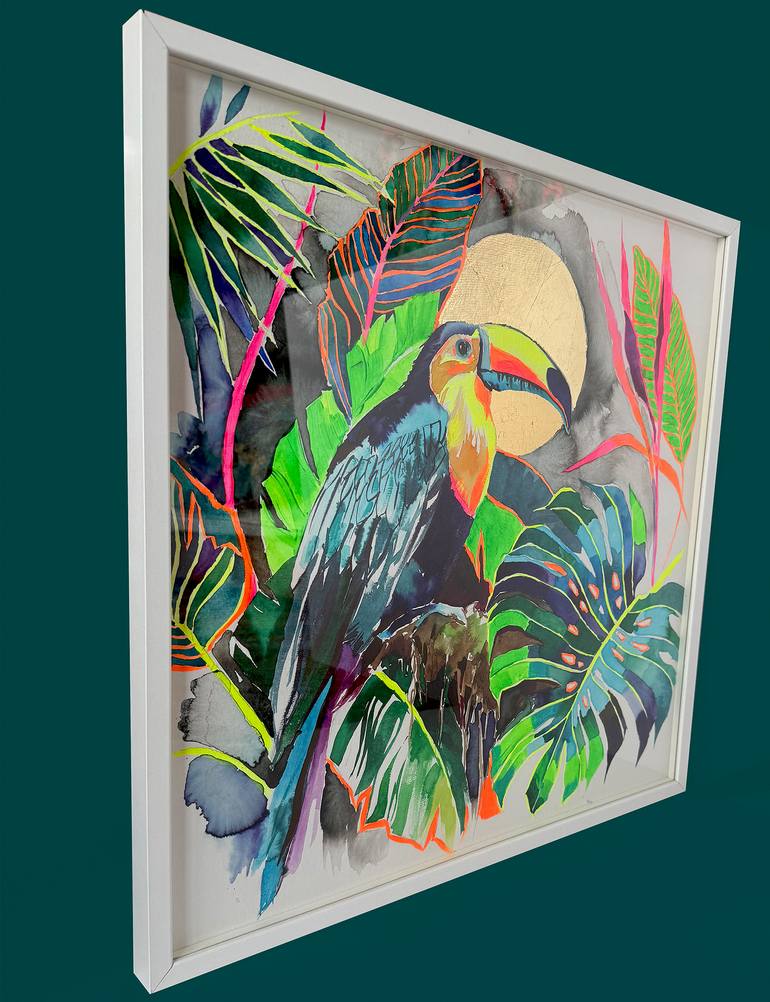 Original Expressionism Nature Painting by Joanna Pilarczyk