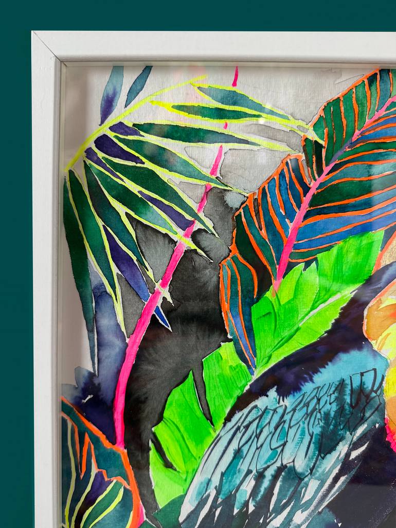 Original Expressionism Nature Painting by Joanna Pilarczyk