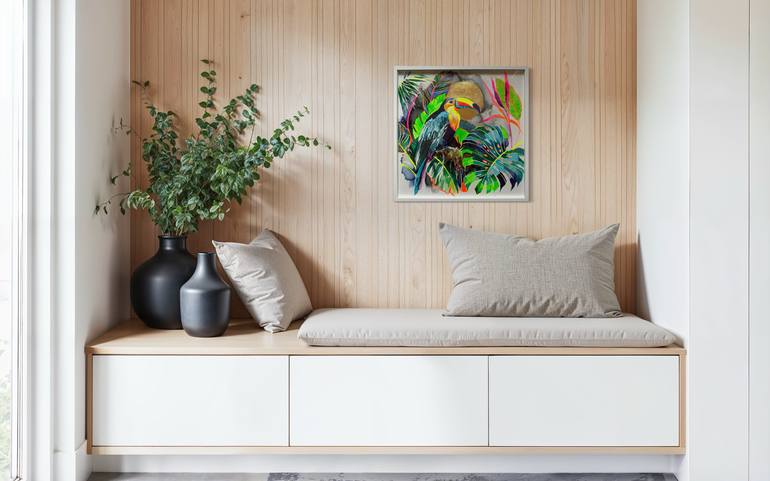 Original Expressionism Nature Painting by Joanna Pilarczyk