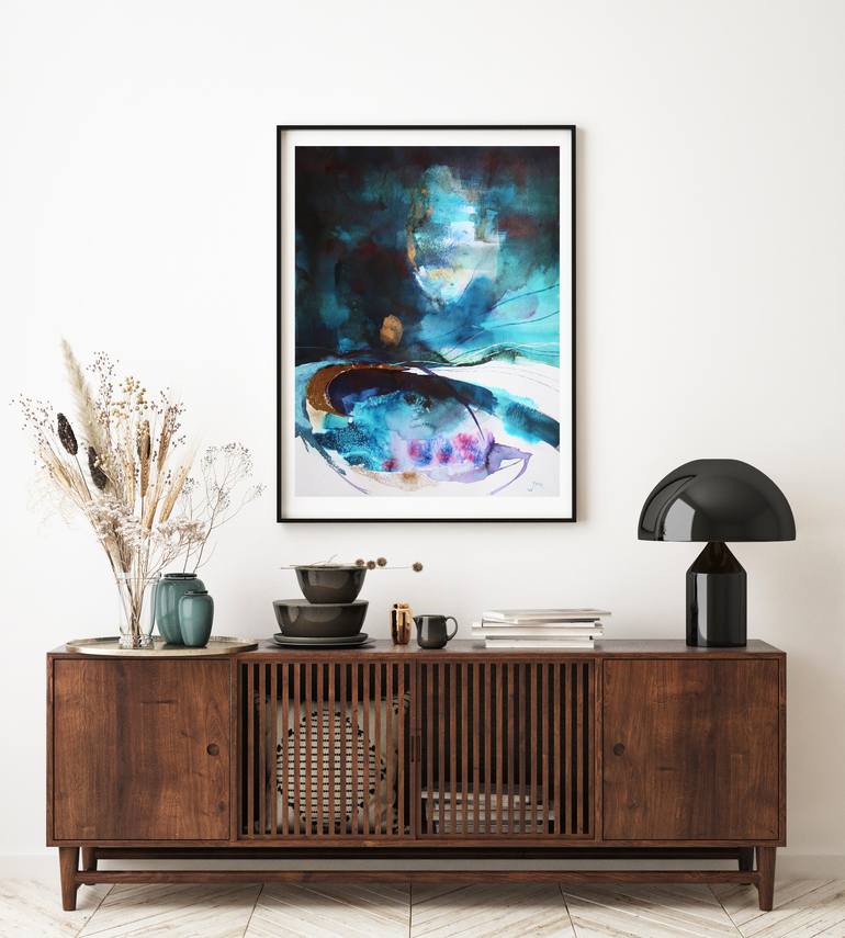 Original Abstract Painting by Joanna Pilarczyk