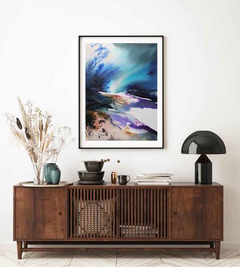 Original Abstract Painting by Joanna Pilarczyk