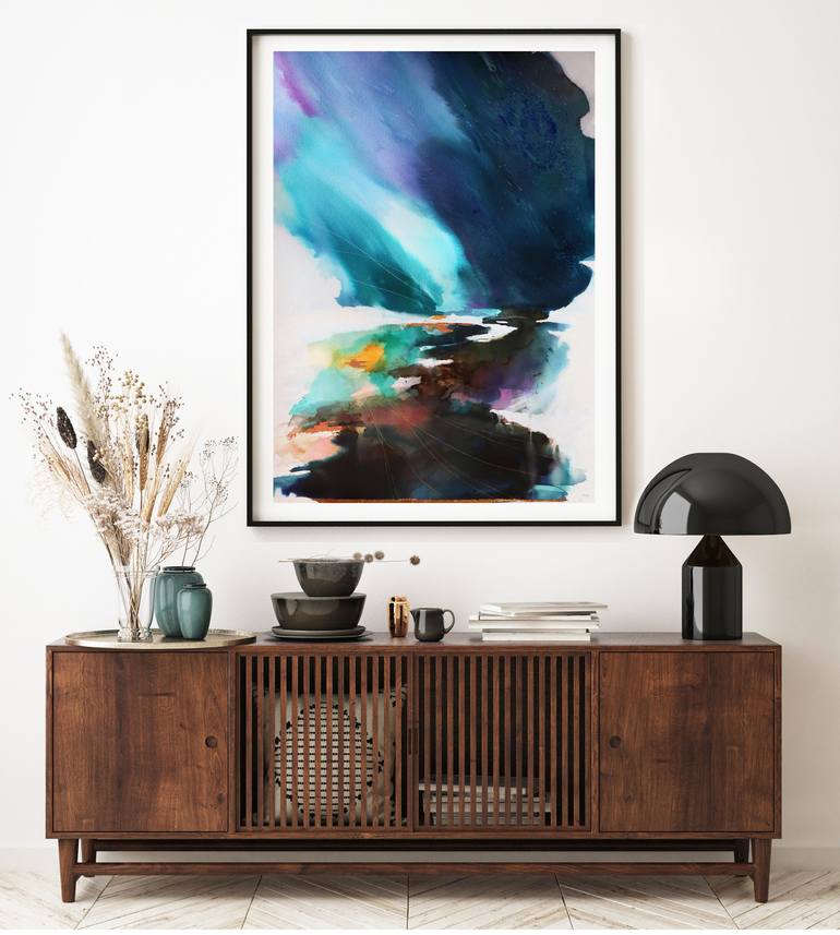 Original Abstract Painting by Joanna Pilarczyk