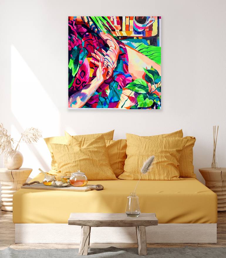 Original Figurative Body Painting by Joanna Pilarczyk