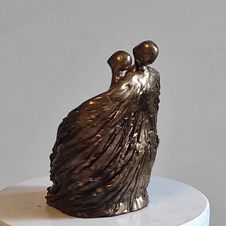 Original Contemporary Family Sculpture by Elena Kraft