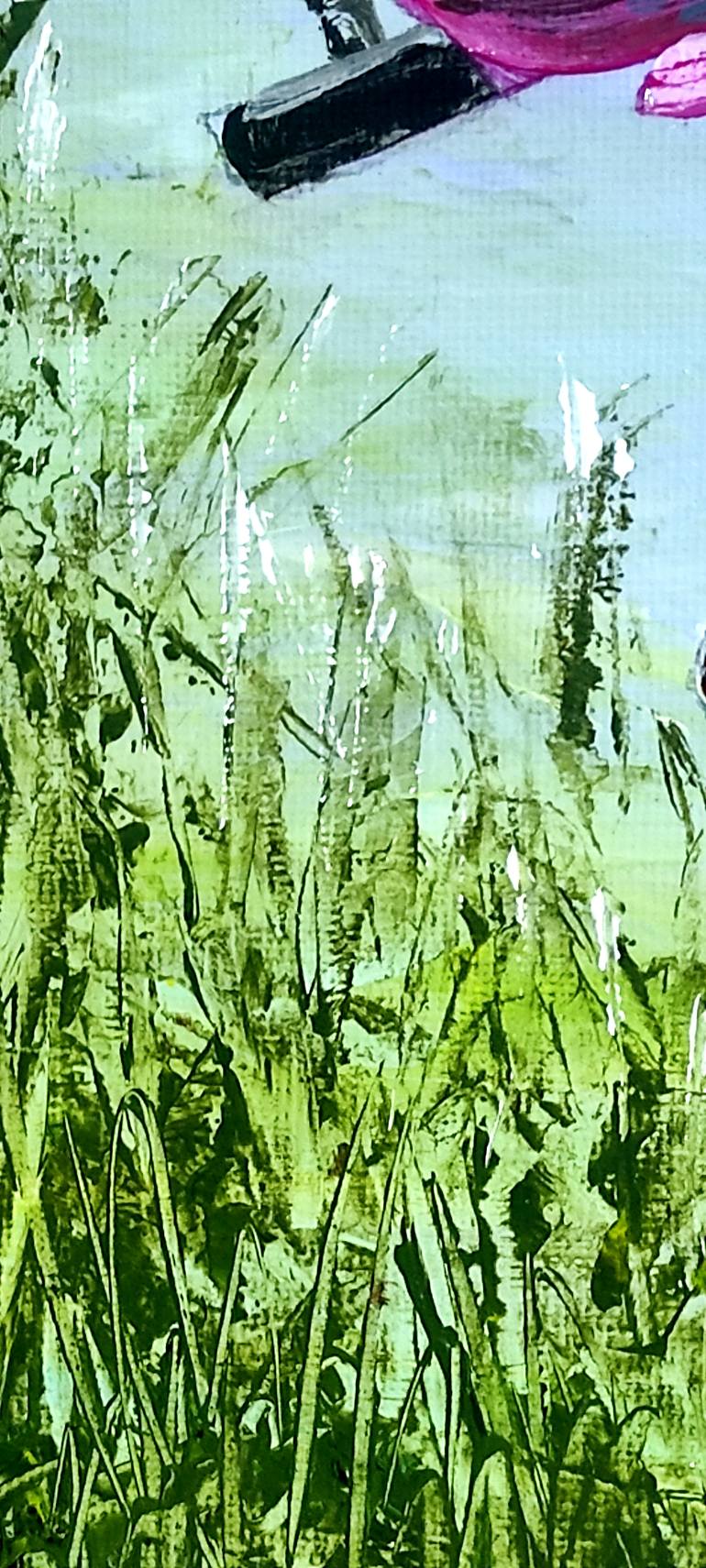 Original Figurative Children Painting by Elena Kraft