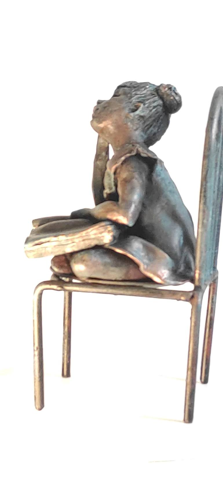 Original Children Sculpture by Elena Kraft