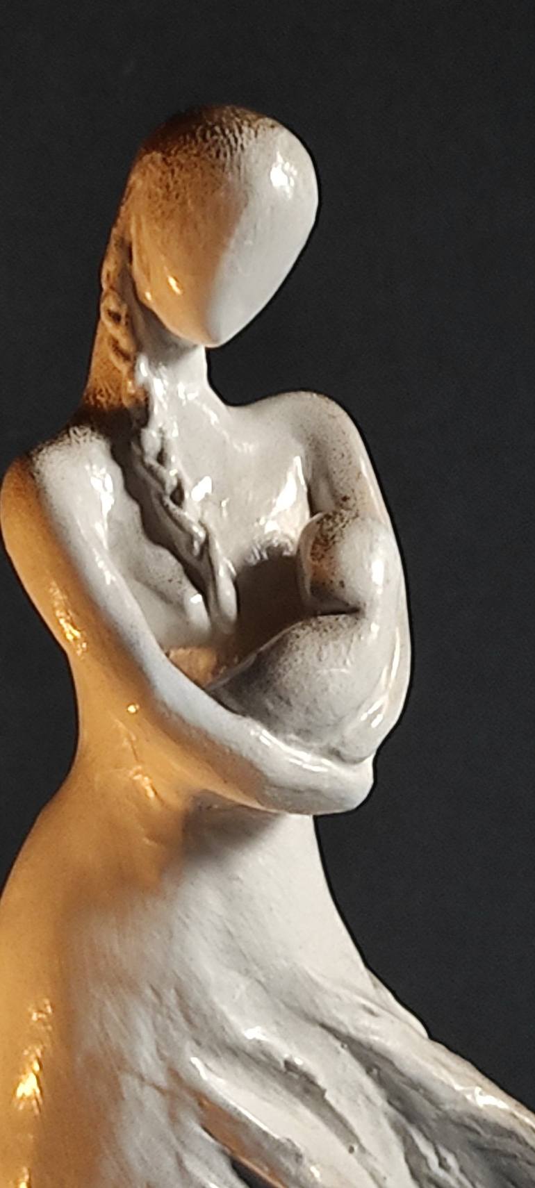 Original Figurative Women Sculpture by Elena Kraft