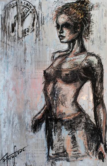 Print of Figurative People Paintings by Elena Kraft