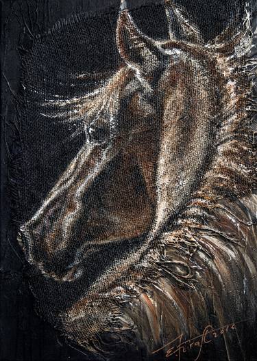 Original Fine Art Horse Paintings by Elena Kraft