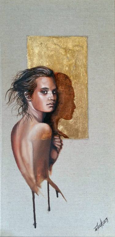 Original Figurative Portrait Paintings by Elena Kraft