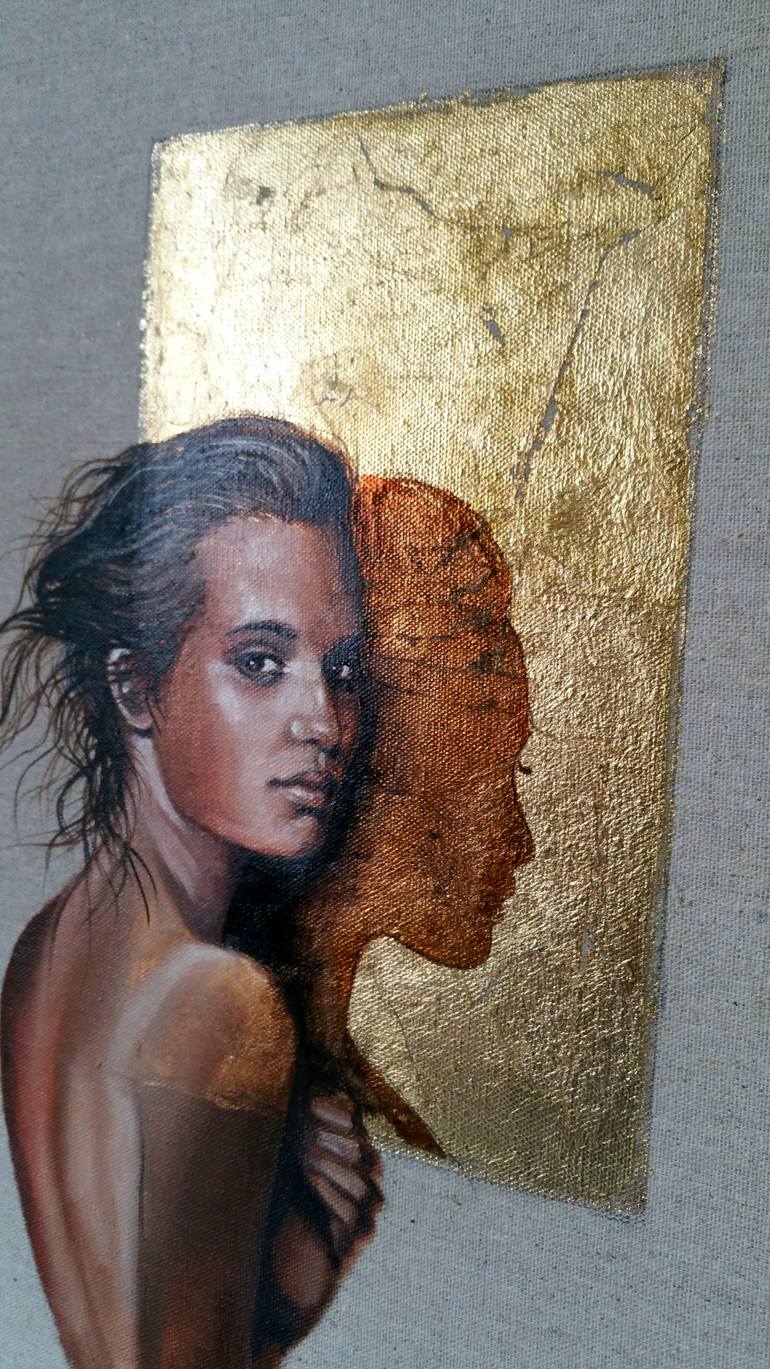 Original Figurative People Painting by Elena Kraft