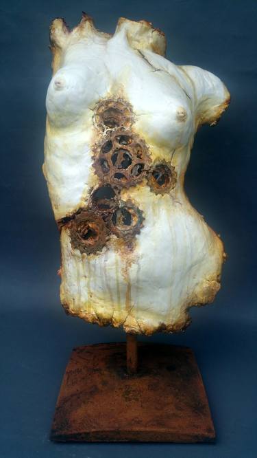 Original Expressionism Body Sculpture by Elena Kraft