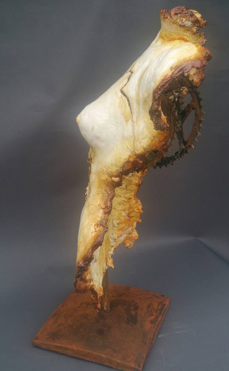 Original Body Sculpture by Elena Kraft