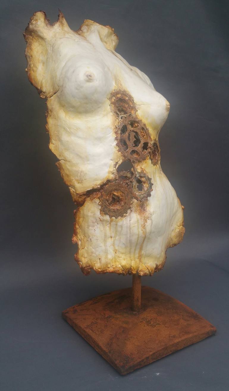 Original Expressionism Body Sculpture by Elena Kraft