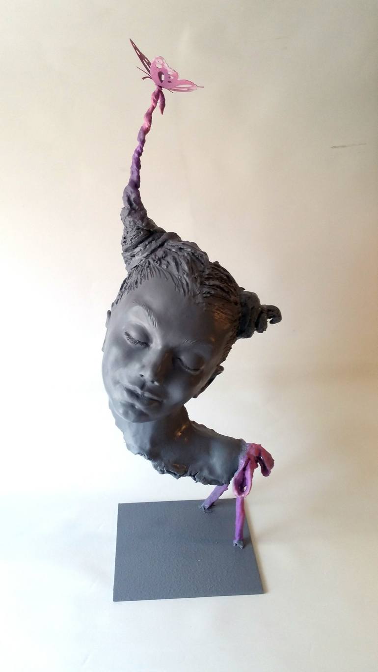 Original Portrait Sculpture by Elena Kraft