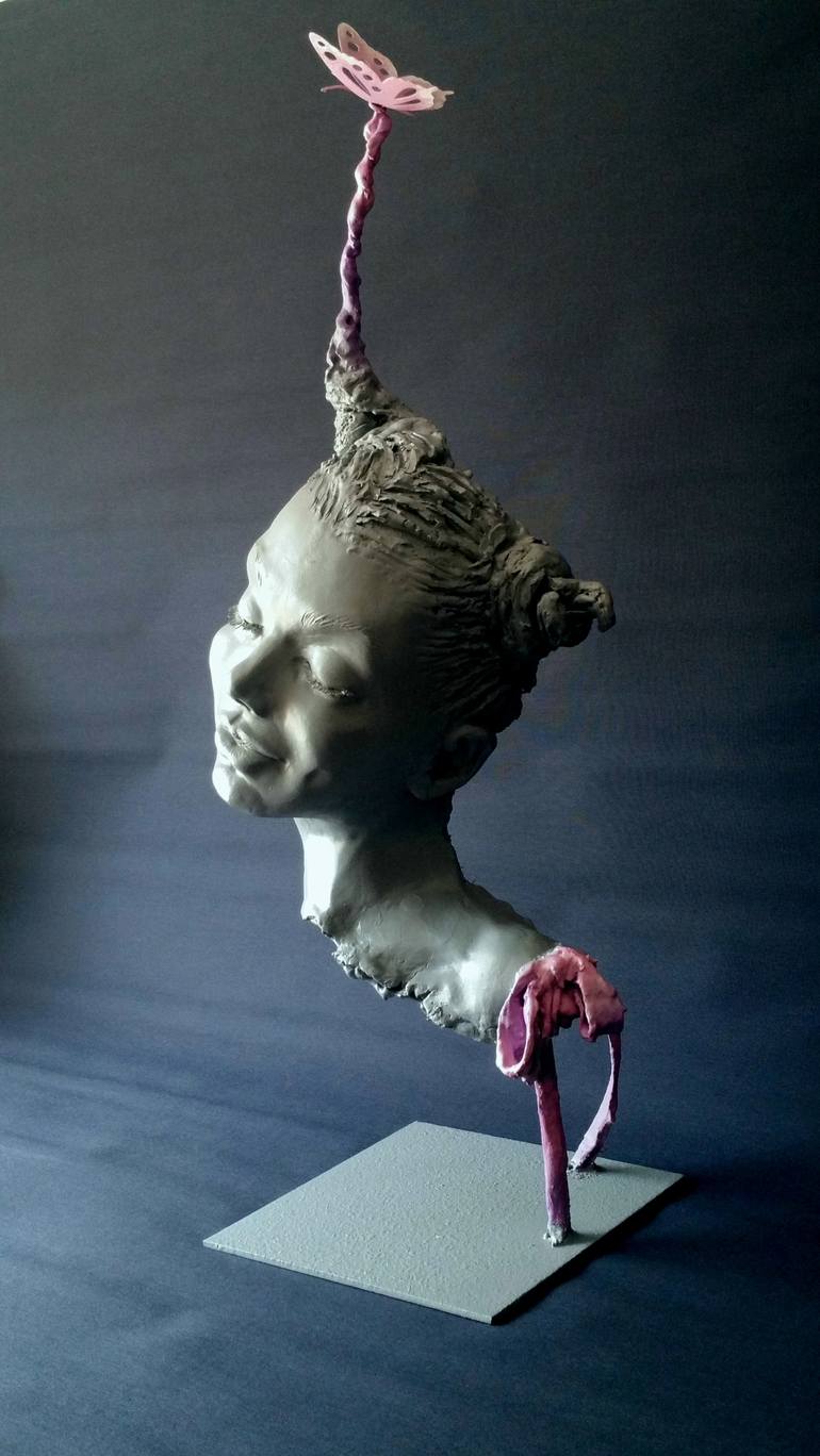 Original Portrait Sculpture by Elena Kraft