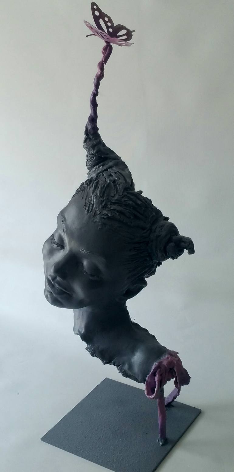 Original Portrait Sculpture by Elena Kraft