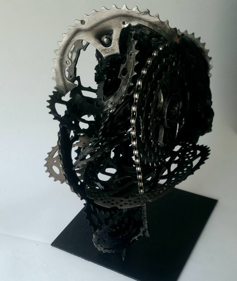 Original Portrait Sculpture by Elena Kraft