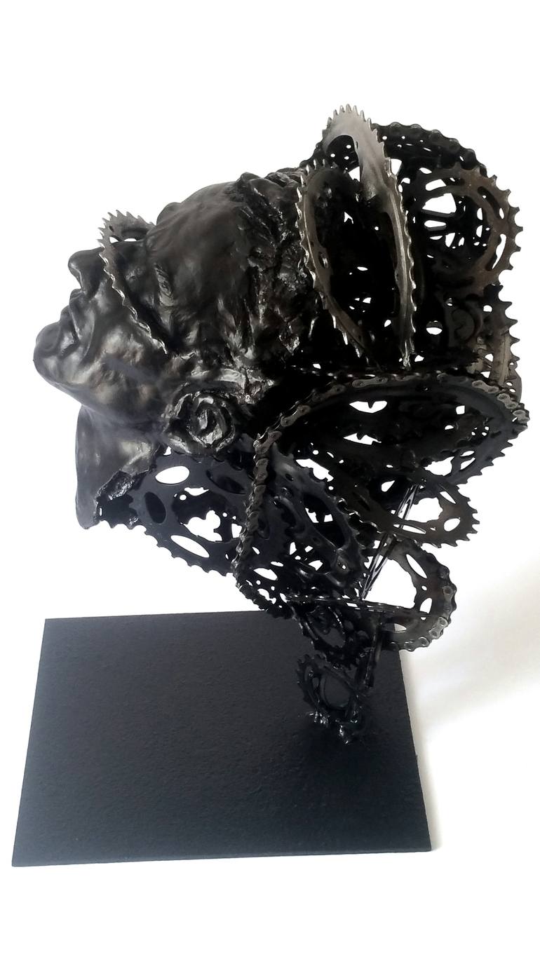 Original Portrait Sculpture by Elena Kraft