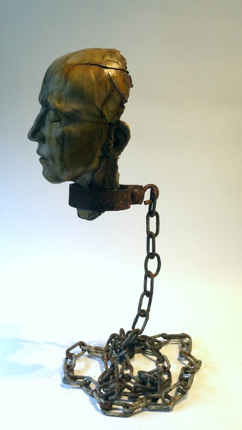 Original Portrait Sculpture by Elena Kraft