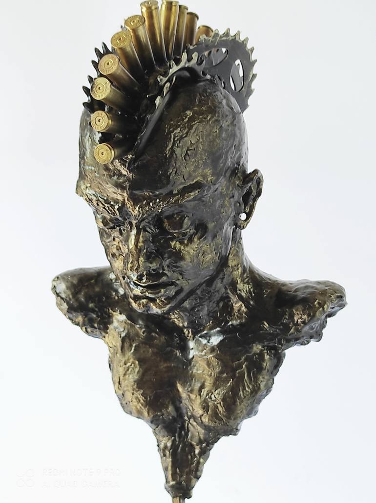 Original Portrait Sculpture by Elena Kraft