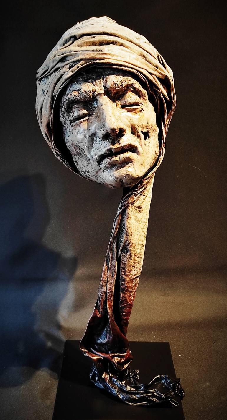 Original Portrait Sculpture by Elena Kraft