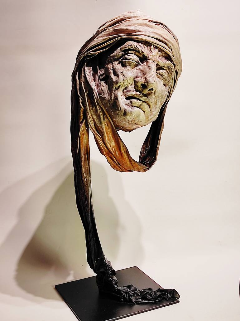 Original Portrait Sculpture by Elena Kraft