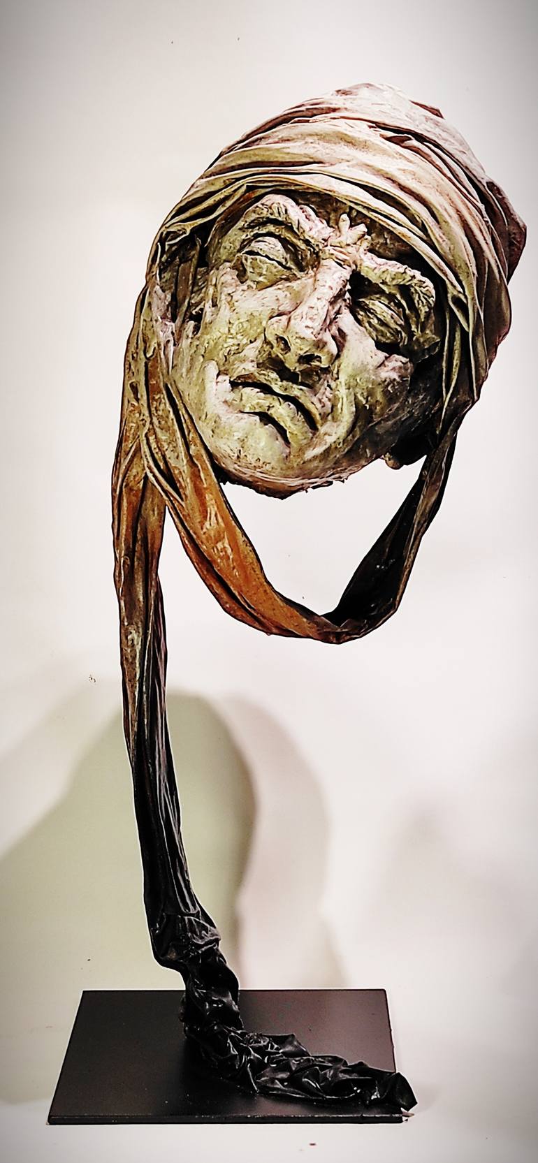 Original Portrait Sculpture by Elena Kraft