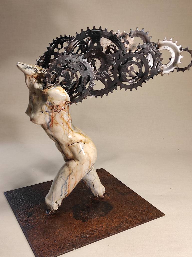 Original Nude Sculpture by Elena Kraft