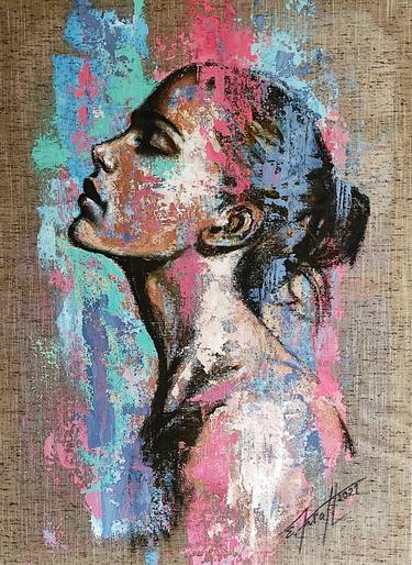 Print of Portrait Paintings by Elena Kraft