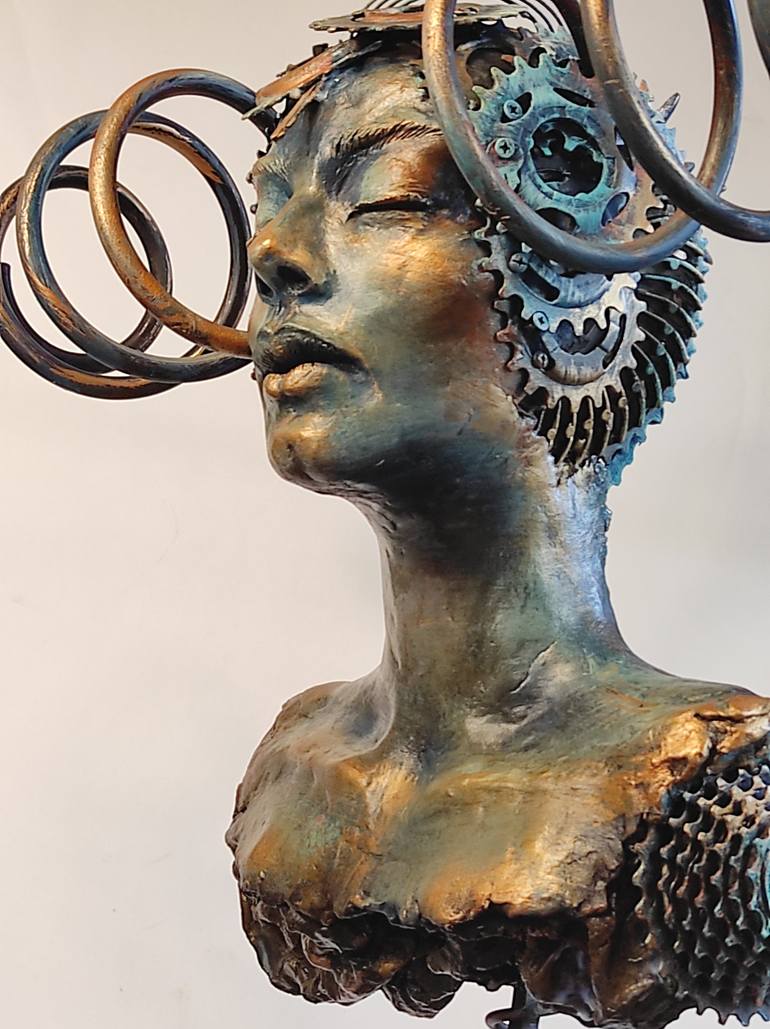 Original Women Sculpture by Elena Kraft