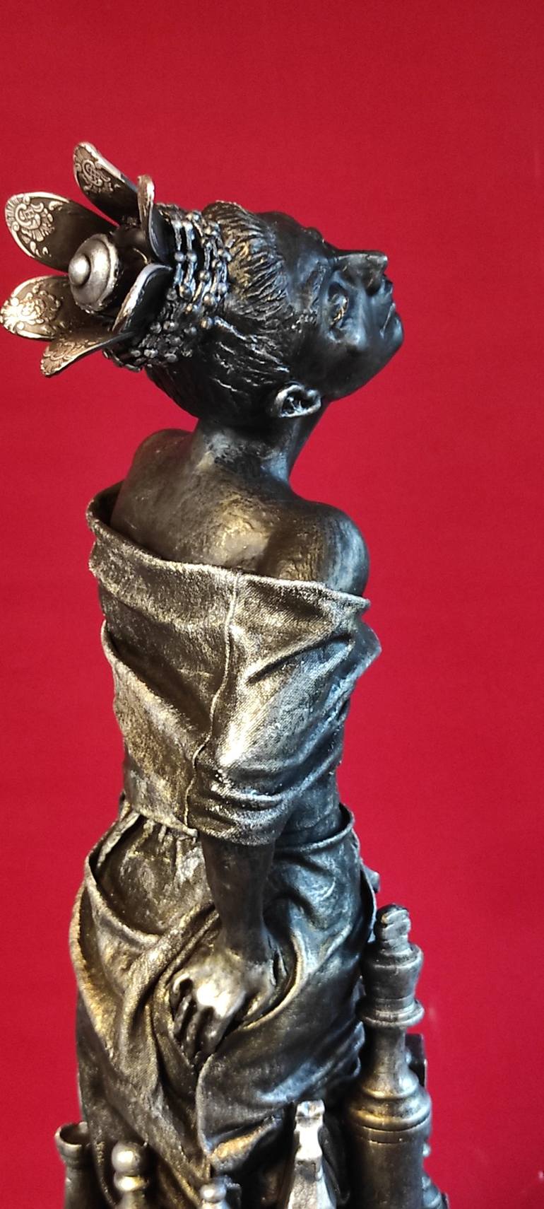 Original Figurative Women Sculpture by Elena Kraft