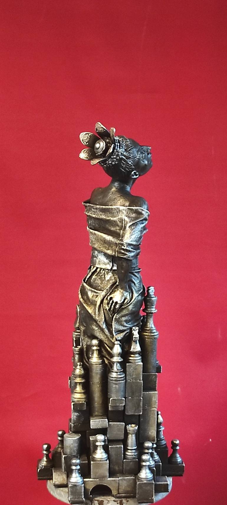 Original Figurative Women Sculpture by Elena Kraft