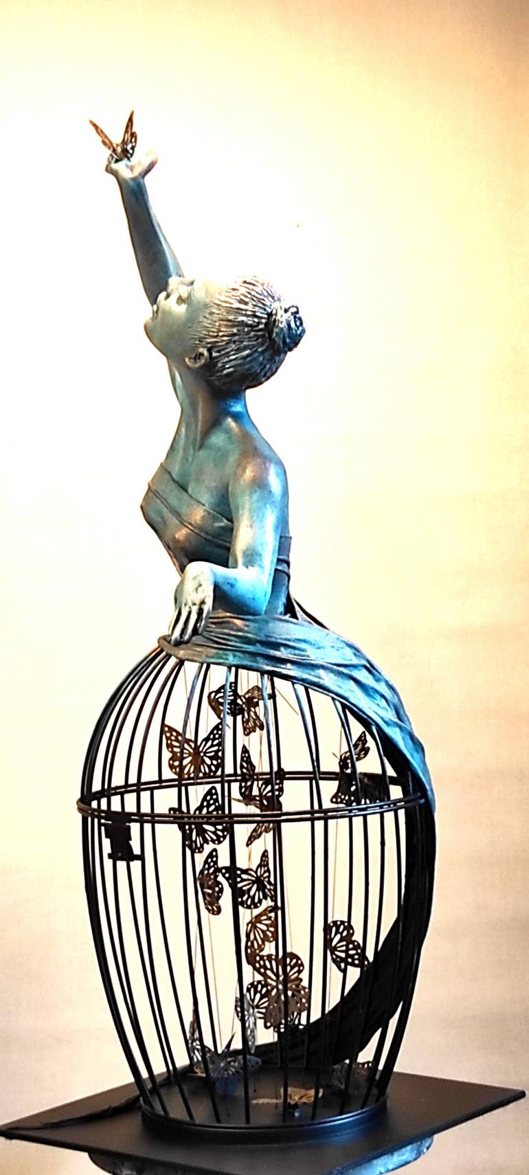 Original Women Sculpture by Elena Kraft