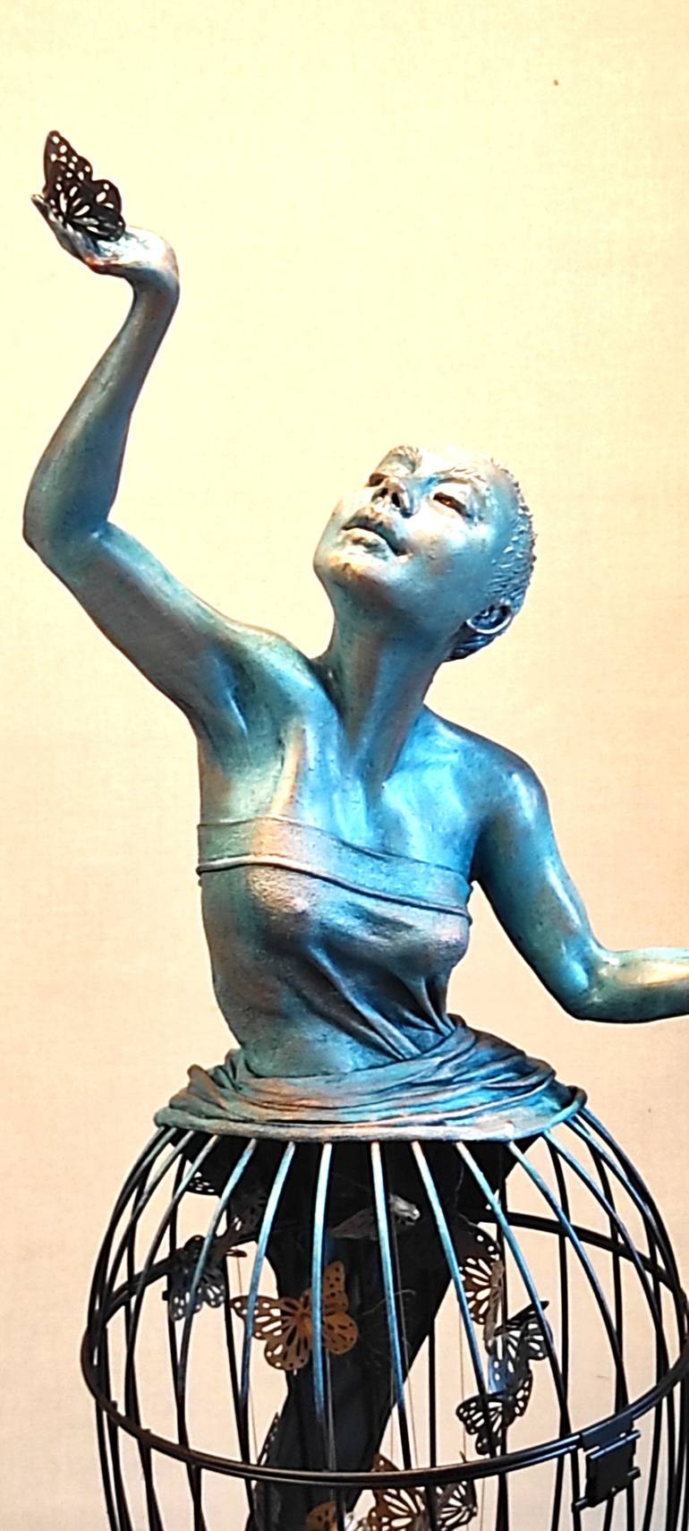 Original Women Sculpture by Elena Kraft