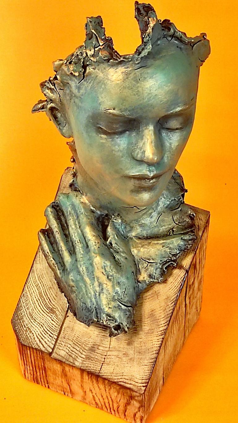 Original Women Sculpture by Elena Kraft