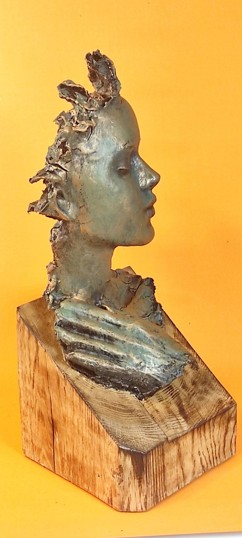 Original Women Sculpture by Elena Kraft