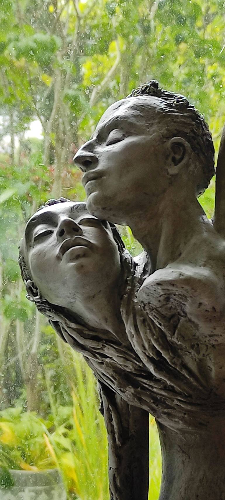 Original Love Sculpture by Elena Kraft