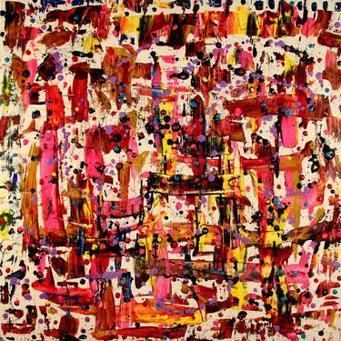 Original Abstract Expressionism Abstract Paintings by Stephen Clements