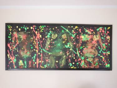 Original Abstract Expressionism Abstract Painting by David Holzman
