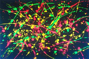 Original Abstract Painting by David Holzman
