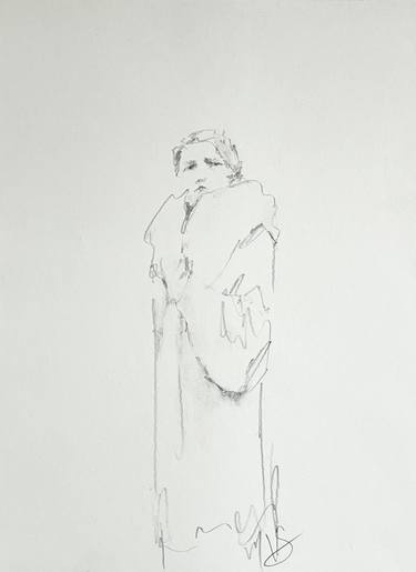 Original Contemporary Women Drawings by Victoria General