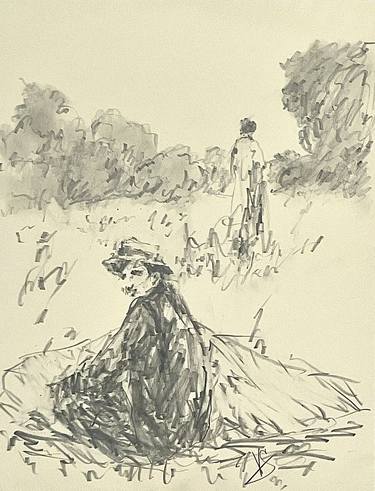 Print of People Drawings by Victoria General