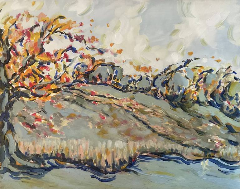 Print of Impressionism Landscape Paintings by Victoria General